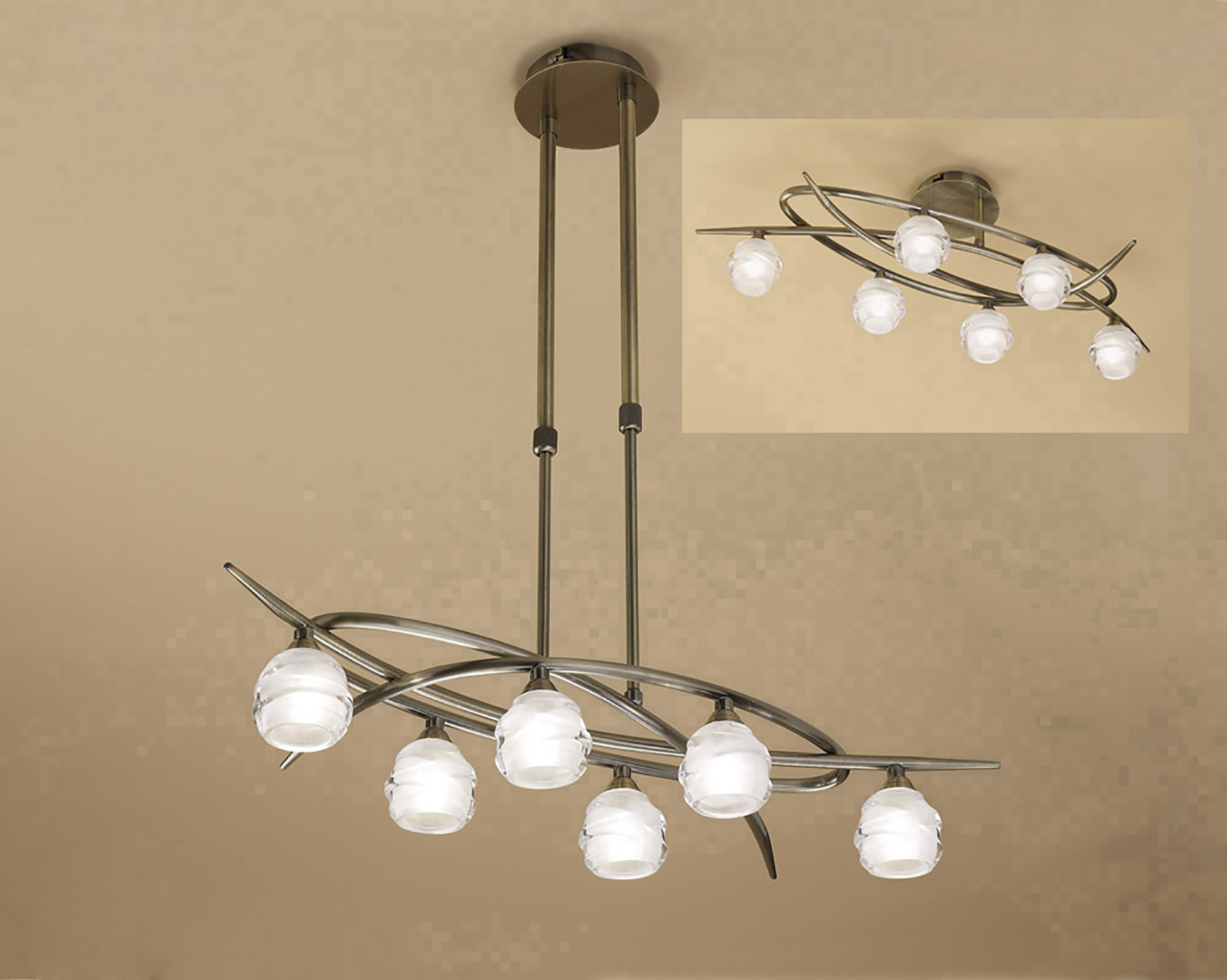 Loop AB Ceiling Lights Mantra Contemporary Ceiling Lights Loop AB Ceiling Lights Mantra Contemporary Ceiling Lights